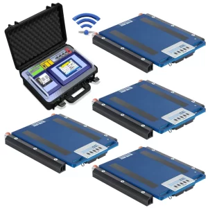 WWSC2G4 3590ETKR 4 Pad Wireless Vehicle & Axle Weighing System 