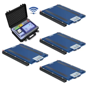 WWSE2G4 DFWKRPRF 4 Pad Wireless Vehicle & Axle Weighing System