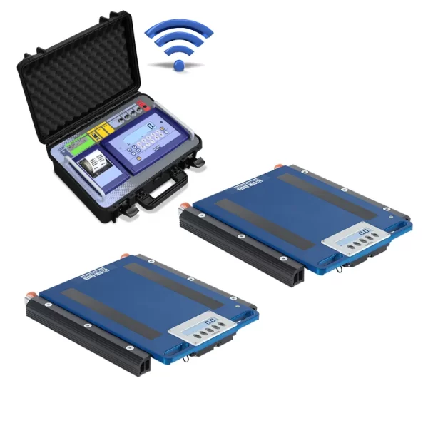 WWSC2G4 DFWKRP 2 Pad Wireless Vehicle & Axle Weighing System 