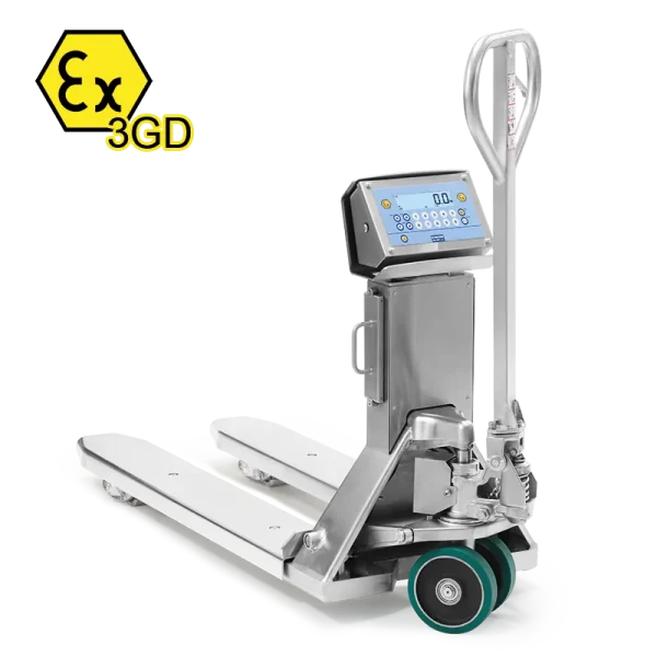 TPWI EX 3GD ATEX Pallet Truck Scales for Zones 2 and 22