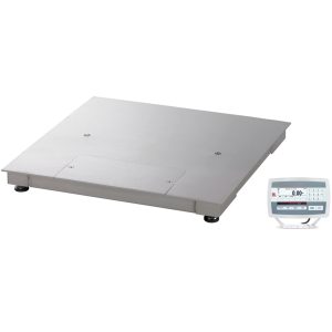 Ohaus Defender 5000 Wash Down Floor Scales - Full Stainless Steel Construction