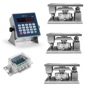 Vessel Weighing and Dosing Systems with 3 CPX Load Cells - DGTPKF