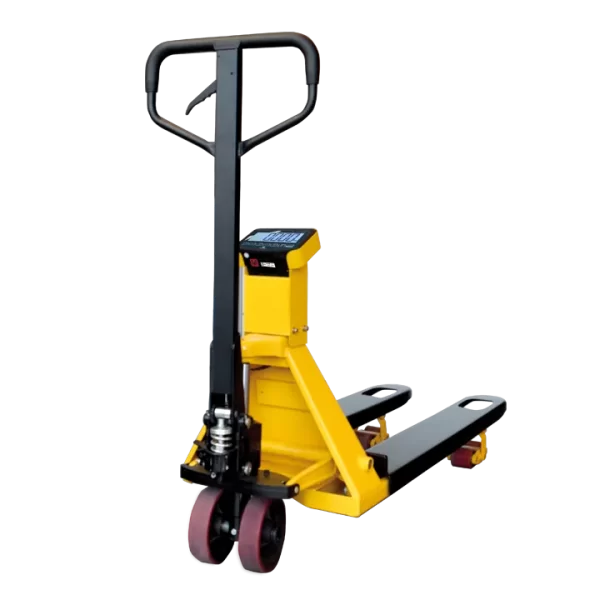Baxtran ARX LCD mild steel pallet truck scales for mobile weighing in warehouse and factory environments