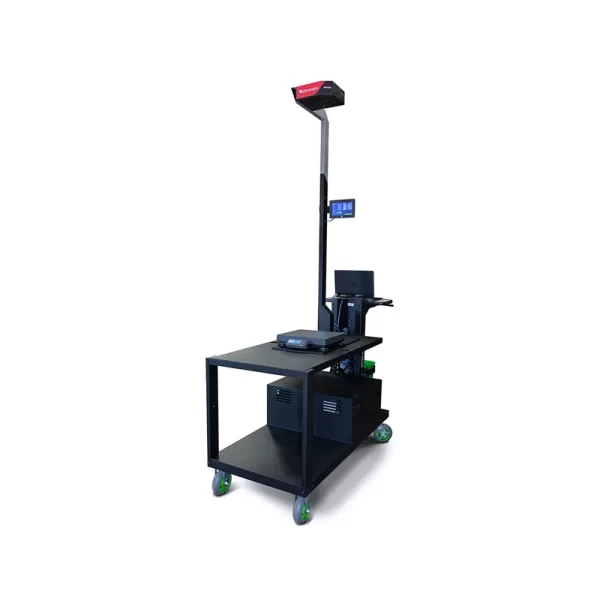 The iDimension Plus Mobile Cart Dimensioning System from Rice Lake
